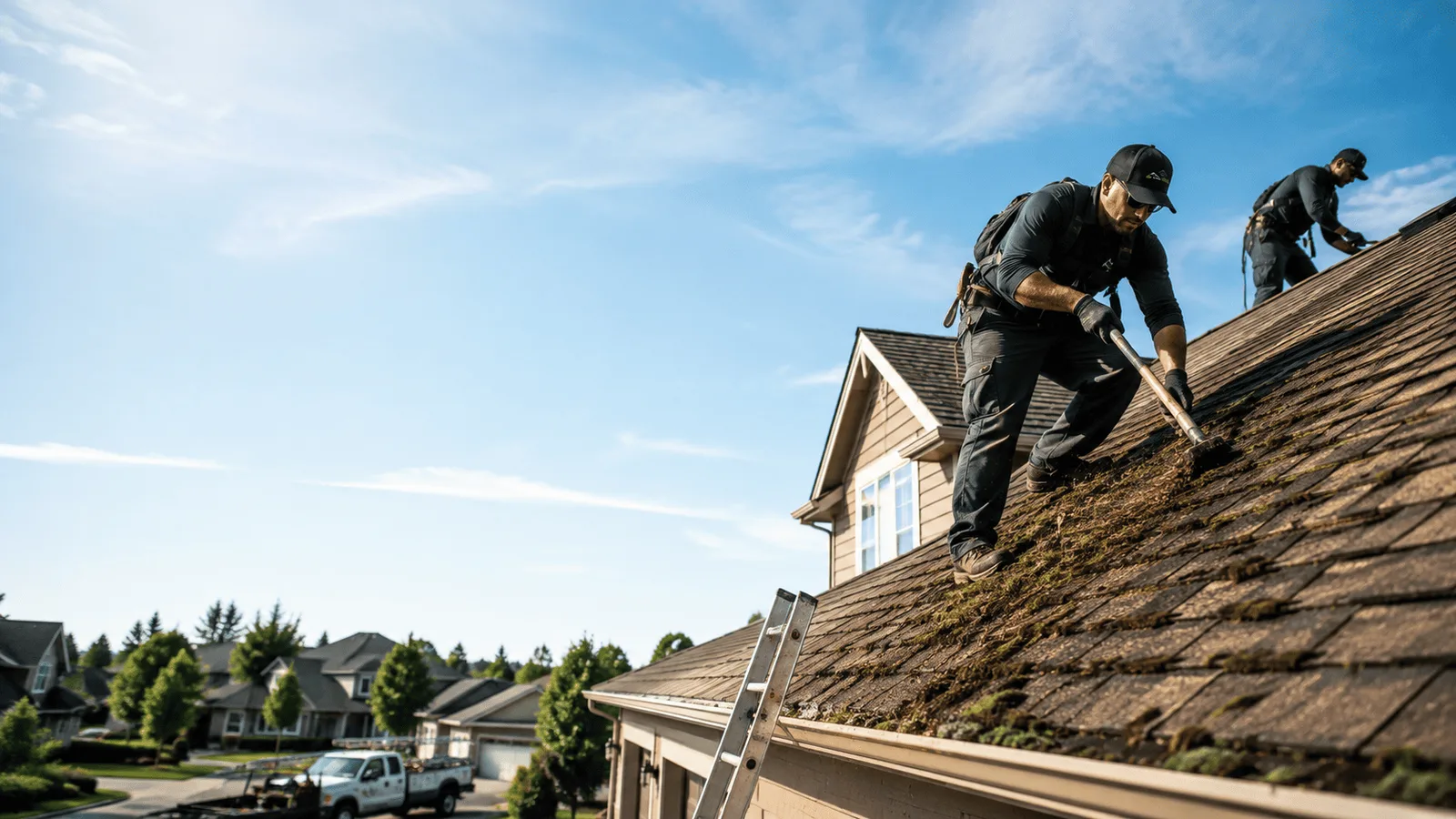 Roof Moss Removal in La Crosse, VA near me